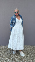Spagettiträger Kleid