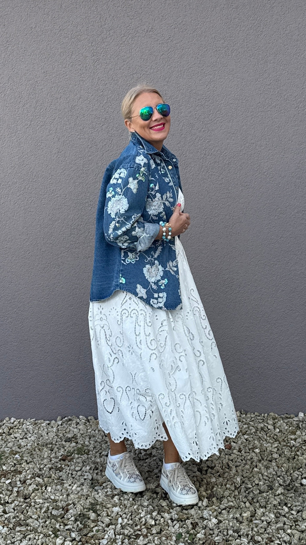 Spagettiträger Kleid